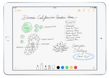 iPad’de Apple Pencil ile hızlı bir şekilde yeni Apple Notları nasıl oluşturulur?