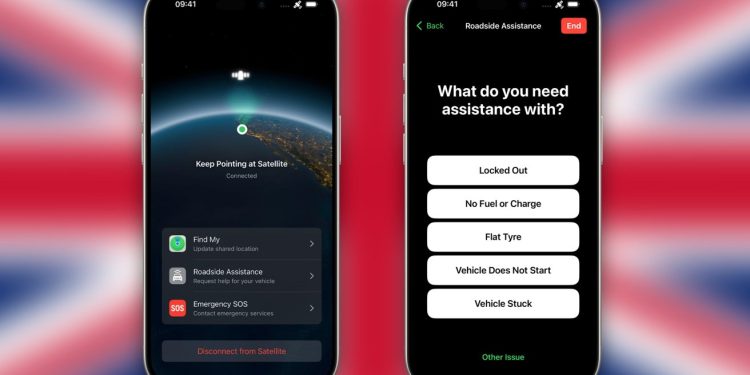 Uydu aracılığıyla Yol Yardımı İngiltere’ye Genişliyor