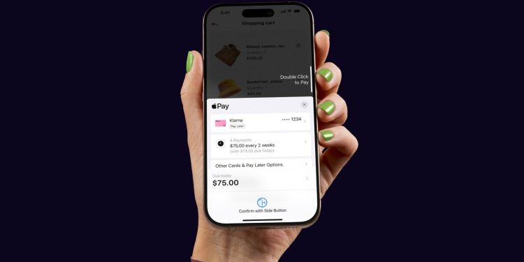 Apple Pay artık Klarna taksitlerini eklerken, PayPal bakiyelerini daha sonra ekleyecek.