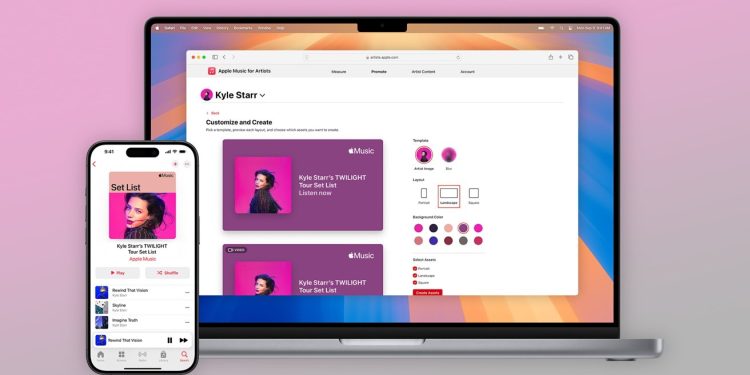 Gruplar konser set listelerini Apple Music çalma listelerine dönüştürebilir