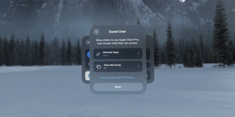 Apple Vision Pro misafir modu yakında iPhone üzerinden kontrol edilebilecek