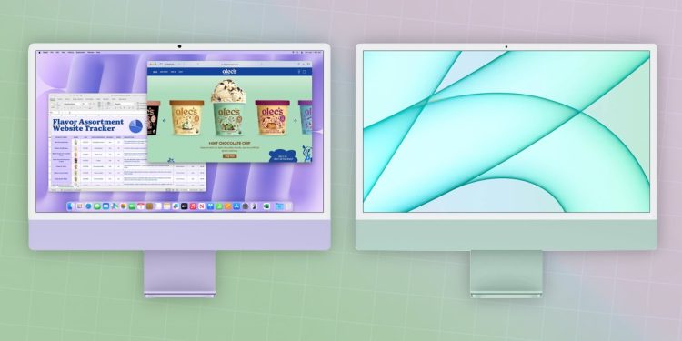 M4 24 inç iMac ile M1 24 inç iMac karşılaştırması — İlk benimseyenler için sönük bir yükseltme