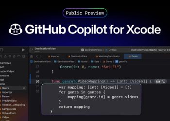 GitHub Copilot, Xcode için artık halka açık ön izlemede