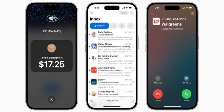 Apple, e-posta, aramalar ve dokunarak ödeme gibi işletme varlıklarını yönetmek için yeni araçlar tanıttı.