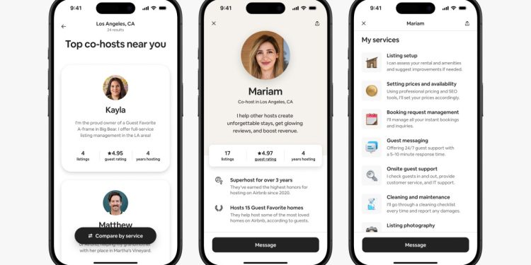 Airbnb, ev sahiplerinin birbirlerini işe alabileceği bir ağ başlatıyor.