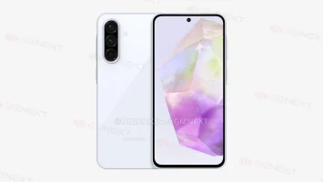 Galaxy A36 5G design renders 1