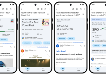 Gmail’in yeni ‘özet kartları’, paketleri takip etmek ve uçuşlara check-in yapmak gibi eylemleri gerçekleştirmenize yardımcı oluyor.