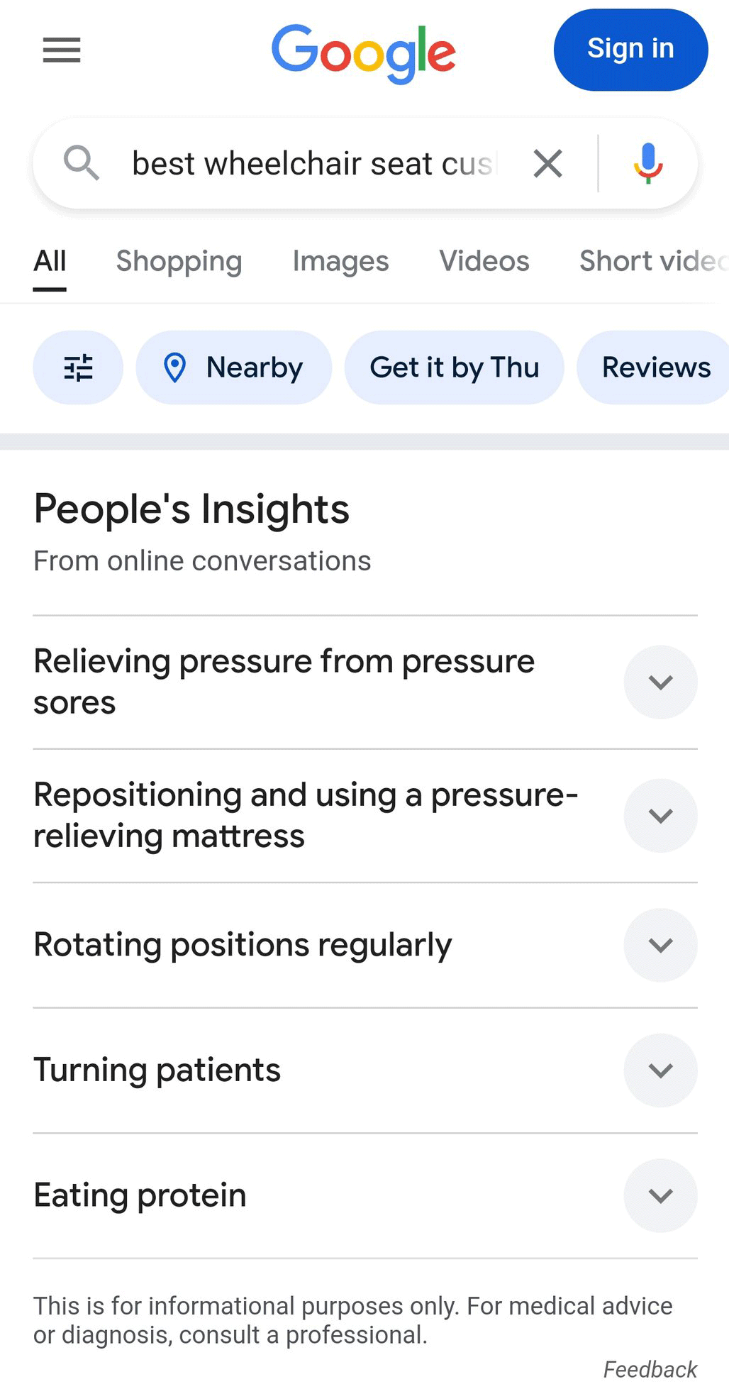 Google Peoples Insights Conversations