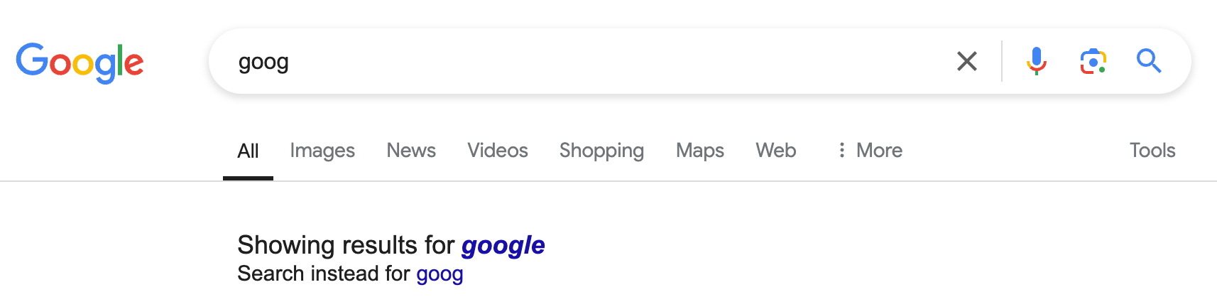 Google Search Instead