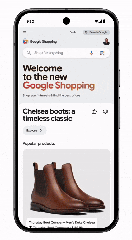 Google Shopping Personalized