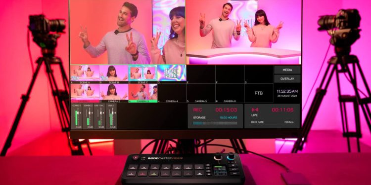Rodecaster board’un sevilen videosu için üretim eşiği