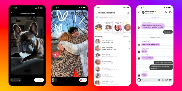 Instagram mesajlarına sticker’lar, fotoğraf düzenleme ve temalar ekleyerek DM’leri daha eğlenceli hale getiriyor.