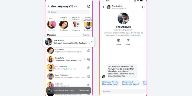 Meta, ABD’de yaratıcılar için AI chatbotlar oluşturabilecekleri AI Studio’yu başlatıyor.