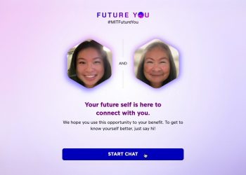 AI simülasyonu insanlara potansiyel gelecekteki kendilerini gösteriyor.