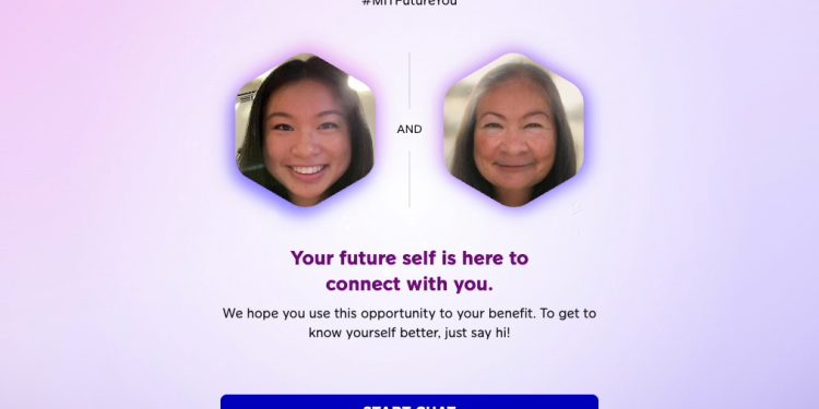 AI simülasyonu insanlara potansiyel gelecekteki kendilerini gösteriyor.