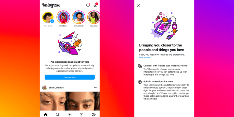 Instagram, gençlerin kullanımına daha sıkı kısıtlamalar getiriyor ve ebeveynleri kontrol altına alıyor.