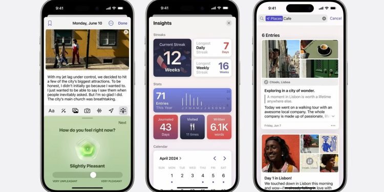 iOS 18 Günlük uygulamasında Arama ve diğer yeni özellikleri nasıl kullanılır?