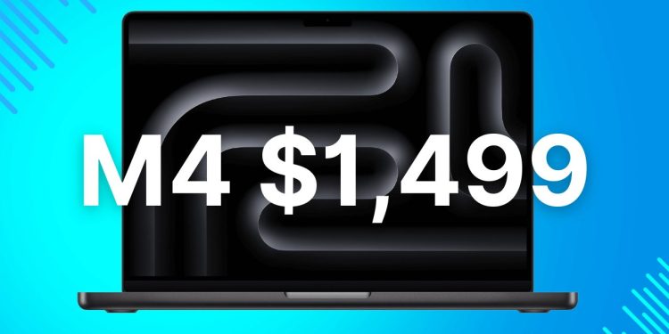 Apple’ın 2024 M4 14 inçlik MacBook Pro’su sadece 1.499 dolara satışta