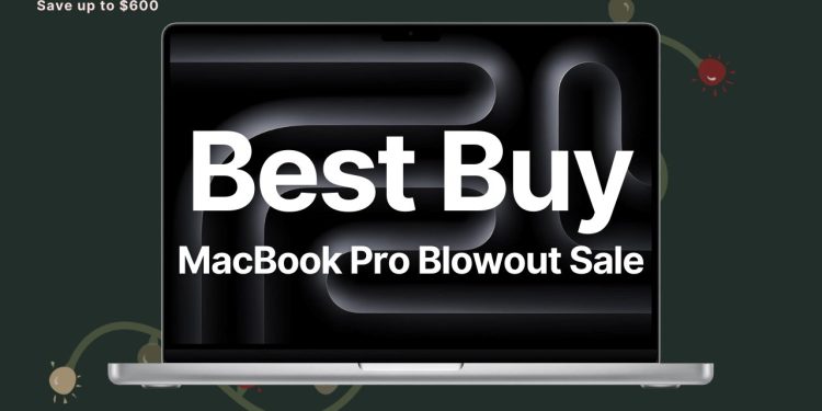 Best Buy, M3 MacBook Pro’ları 1.099 dolara kadar düşürüyor, 600 dolara kadar tasarruf edin.