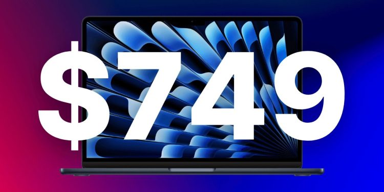 Amazon’da MacBook Air 16GB modelleri şu anda 749,99 dolardan başlayan fiyatlarla satışta