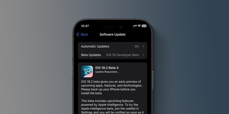 iOS 18.2 geliştirici beta 3’te Yapay Zeka, video oynatma ve daha birçok özelliği değişti.