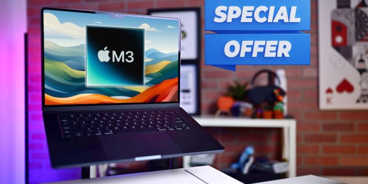 M3 MacBook Air, 24GB RAM, 512GB SSD ile tarihinin en düşük fiyatına, 1.299 dolara düştü.