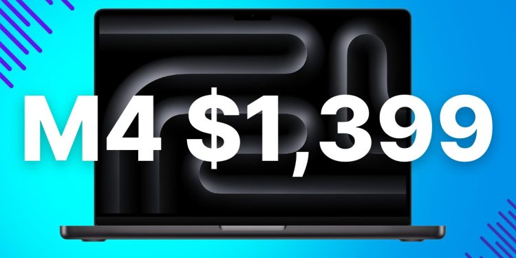 Apple’ın Yeni M4 MacBook Pro’su Amazon’da Rekor Düşük Fiyatla 1.399 Dolar!