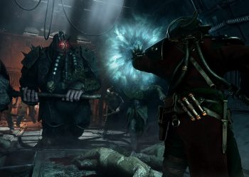 “Warhammer 40,000: Darktide, 3 Aralık’ta PS5 Pro geliştirmeleriyle PlayStation’a grimdark kooperatif deneyimi getiriyor.”