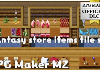 RPG Maker MZ – Fantasy store items tile set Yayınlandı, Ön İncelemesi Nasıl?