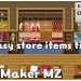 RPG Maker MZ – Fantasy store items tile set Yayınlandı, Ön İncelemesi Nasıl?