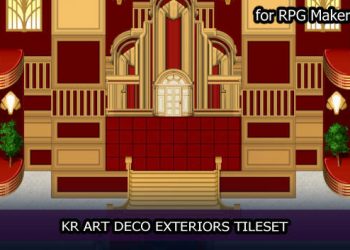 RPG Maker MV – KR Art Deco Exteriors Tileset Yayınlandı, Ön İncelemesi Nasıl?