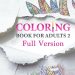 Coloring Book for Adults 2 – Full Version Yayınlandı, Ön İncelemesi Nasıl?