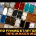 RPG Maker MZ – Card Frame Starter Pack Yayınlandı, Ön İncelemesi Nasıl?