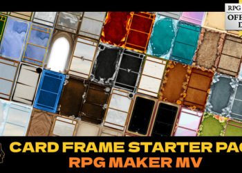RPG Maker MV – Card Frame Starter Pack Yayınlandı, Ön İncelemesi Nasıl?