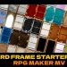 RPG Maker MV – Card Frame Starter Pack Yayınlandı, Ön İncelemesi Nasıl?