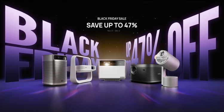 XGIMI, Ödüllü Projektörlerinde Black Friday Fırsatlarıyla 400 Dolar’a Kadar İndirim Sunuyor!