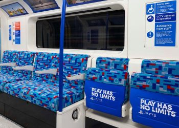 PlayStation’ın 30. Yıldönümü İçin Tasarlanan Londra Metro Vagonu Görselleri