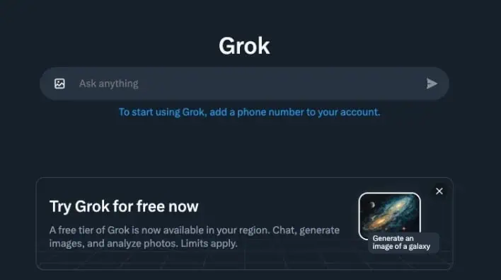 Grok 2 free users