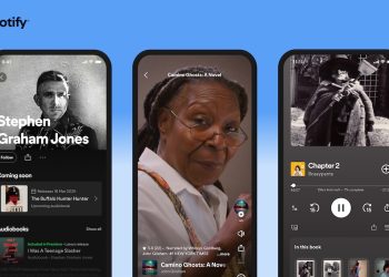 Spotify, video genişlemesi için sesli kitaplar için video özelliği test ediyor.