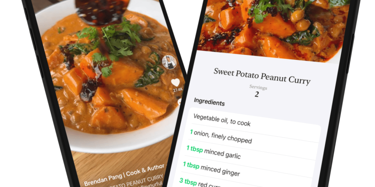 Pestle uygulaması, TikTok’tan yemek tariflerini kaydetme özelliğine sahip!