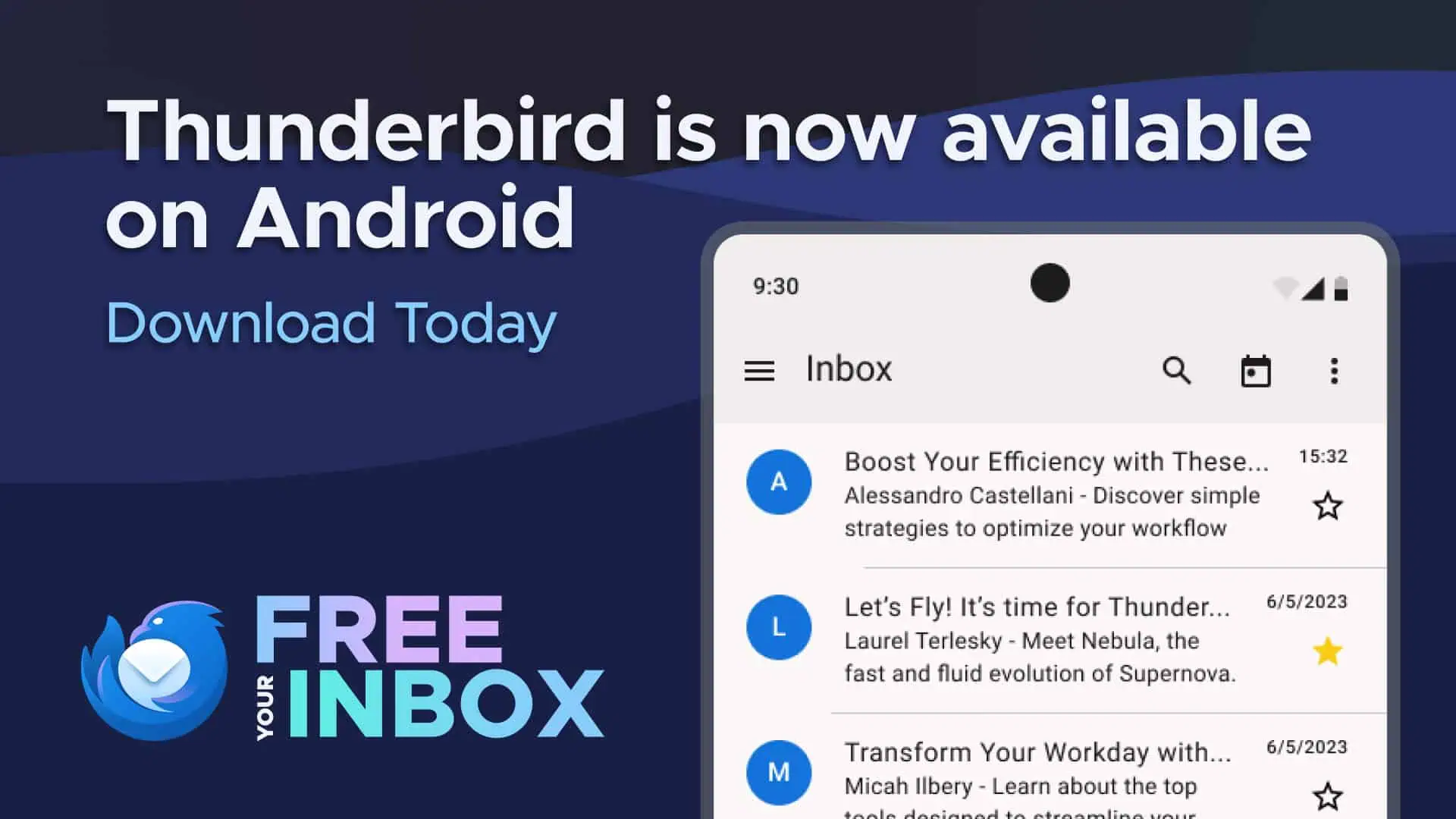 Thunderbird App Android Official featured