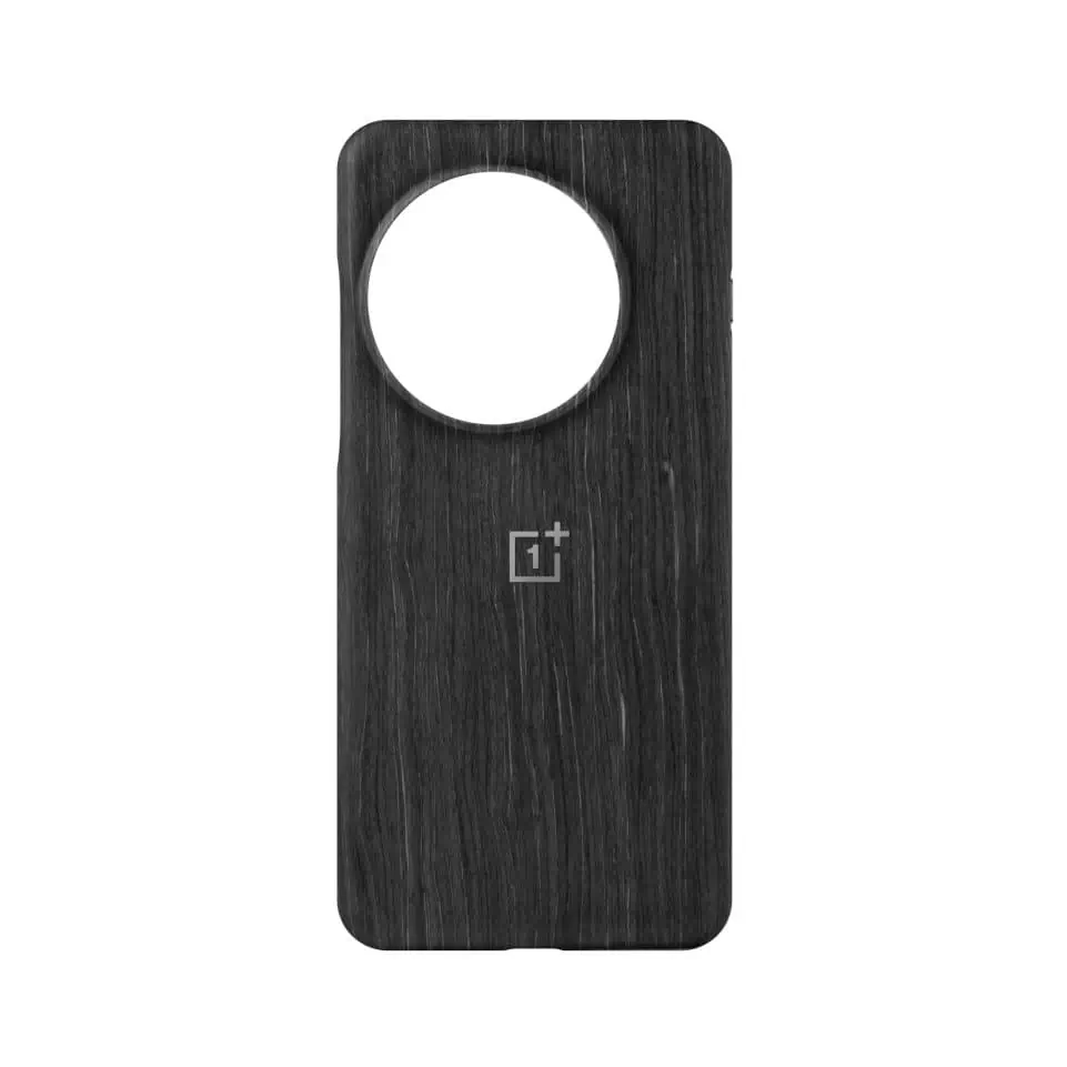 OnePlus 13 Wood Grain Magnetic Half pack case image 1