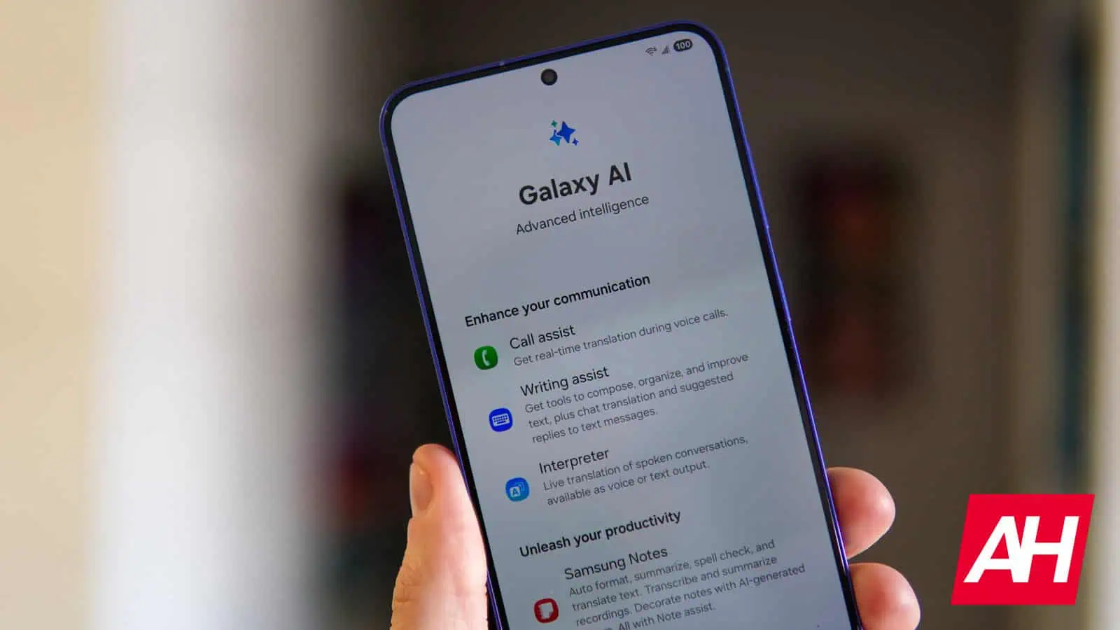 Samsung Galaxy AI AH
