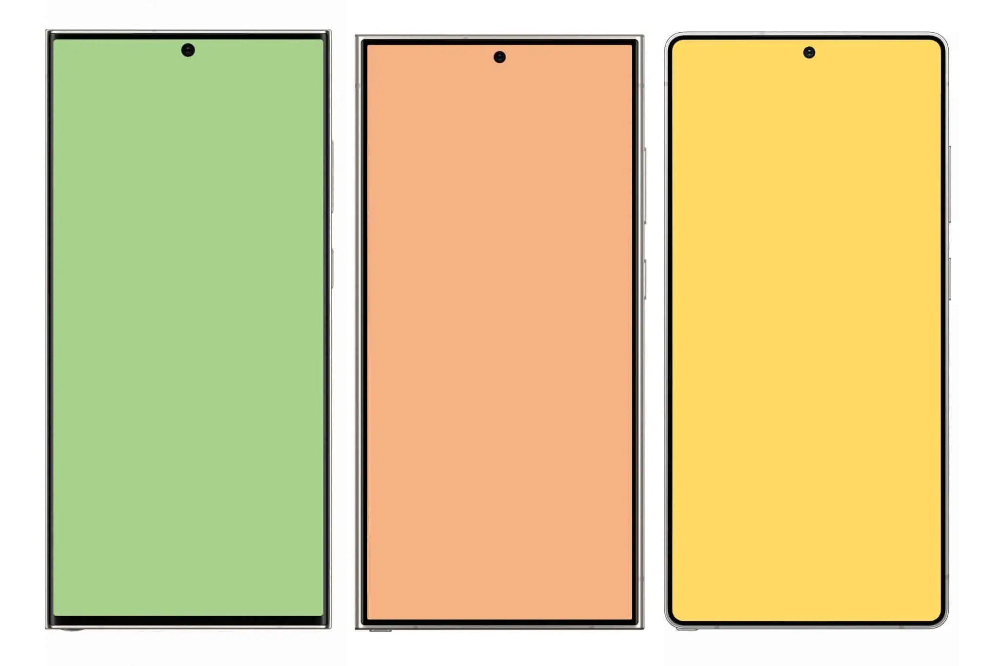 Samsung Galaxy S25 Ultra and its predecessors image