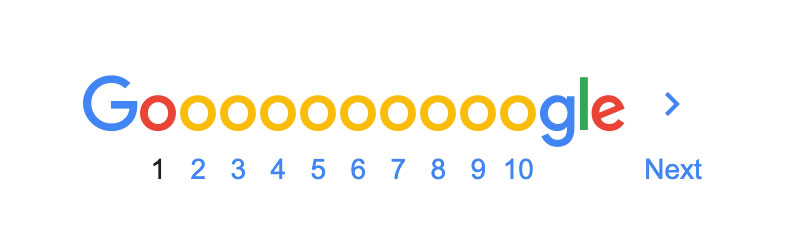 Google Pagination