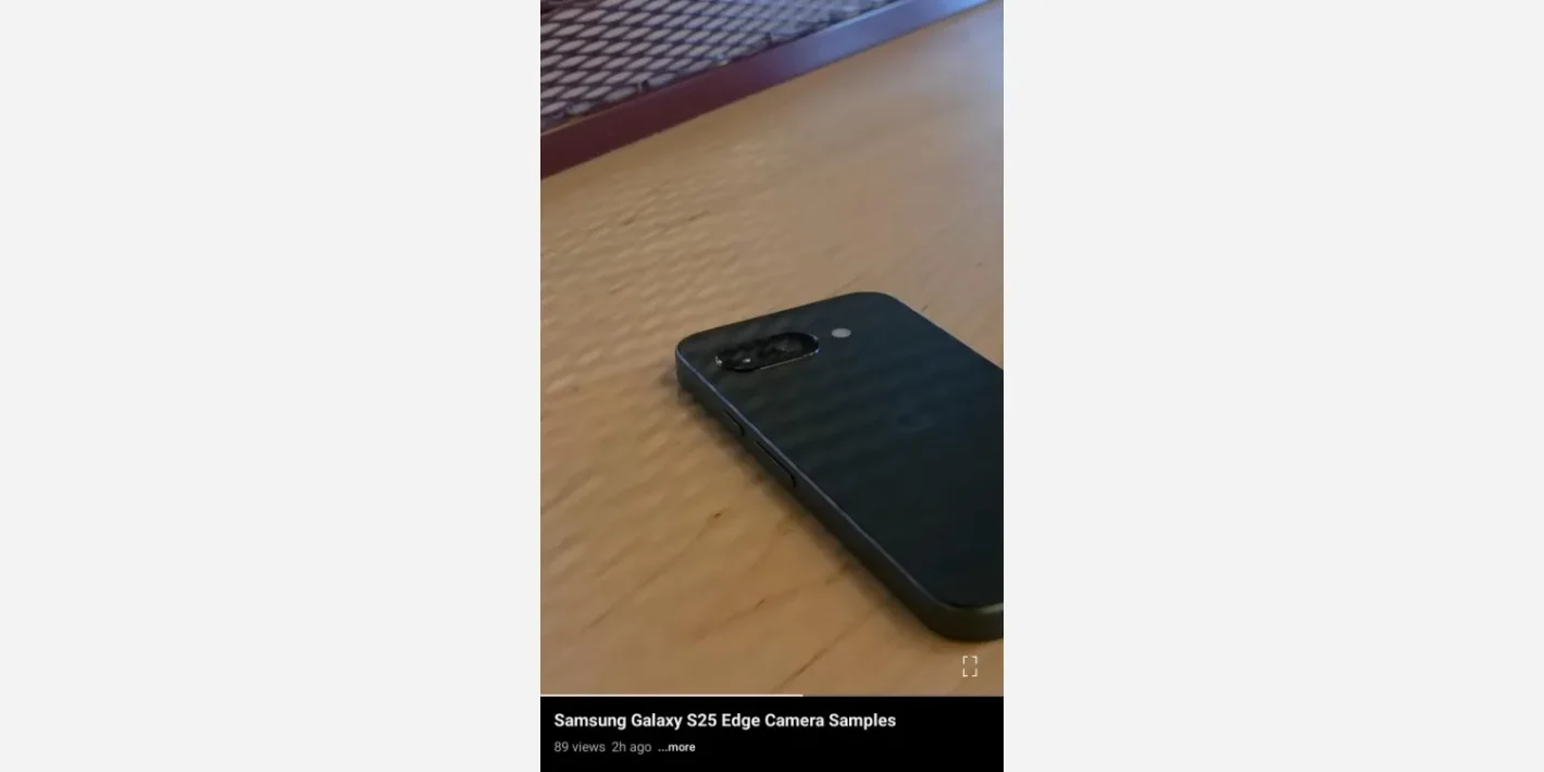 Google Pixel 9a video screenshot leak 1