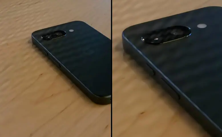 Google Pixel 9a video screenshot leak 2