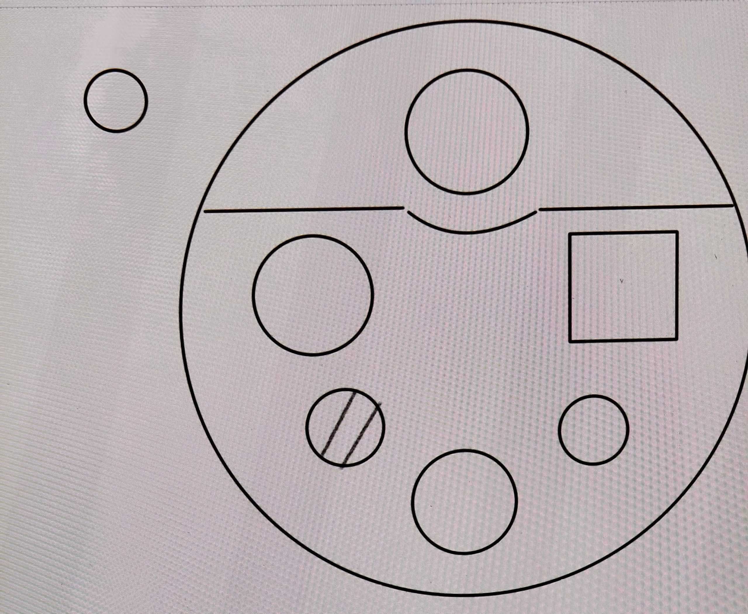 OPPO FInd X8 Ultra camera module sketch