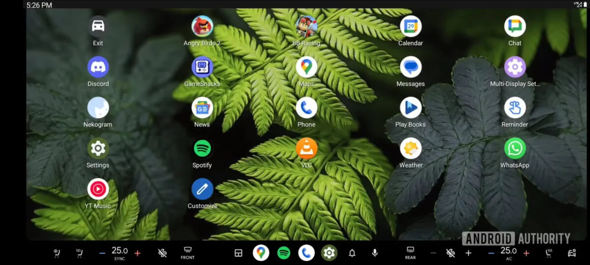 android-auto-climate-controls Android Auto Climate Controls