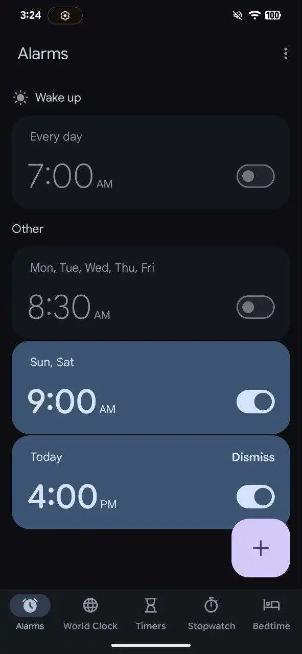 google-clock-expressive-redesign-alarm-1 Google Clock expressive redesign alarm 1